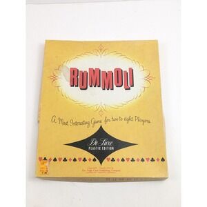 Vintage Rummoli Regulation Size Plastic Game‎ Mat w/ box Copp Games